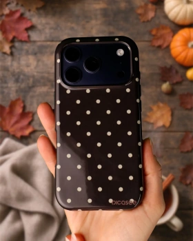 Picasee Fashion Case για Samsung Galaxy A15 A156B 5G - Vanilla Dots & Chocolate