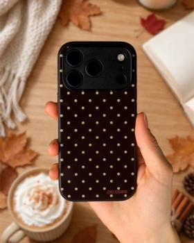 Picasee ULTIMATE CASE PowerShare για Samsung Galaxy S25 Edge 5G - Vanilla Dots & Chocolate