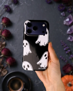 Picasee Fashion Case MagSafe για Apple iPhone 17 - Black ghosts