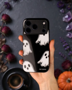 Picasee ULTIMATE CASE PowerShare για Samsung Galaxy S22 Ultra 5G - Black ghosts