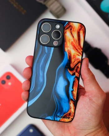 Picasee ULTIMATE CASE για OPPO A16 - Gold blue