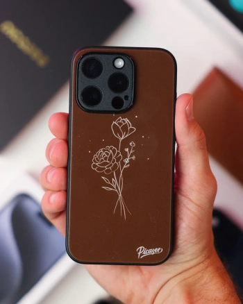 Picasee ULTIMATE CASE PowerShare για Samsung Galaxy S20 FE - Brown flowers