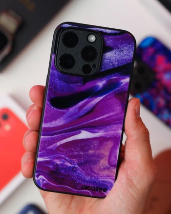 Picasee ULTIMATE CASE για Huawei P Smart 2019 - Purple glitter