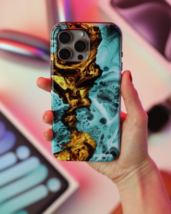 Picasee Fashion Case MagSafe για Apple iPhone 12 - Goldsky