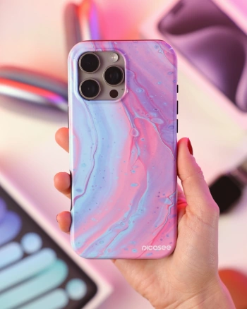 Picasee Fashion Case για Xiaomi Redmi Note 10 Pro - Pink liquid