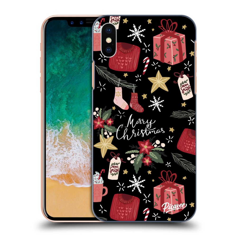 Picasee ULTIMATE CASE για Apple iPhone X/XS - Christmas
