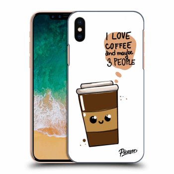Θήκη για Apple iPhone X/XS - Cute coffee