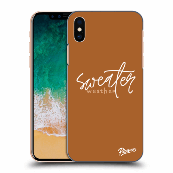 Θήκη για Apple iPhone X/XS - Sweater weather