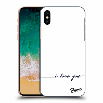 Θήκη για Apple iPhone X/XS - I love you