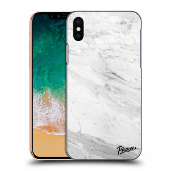 Θήκη για Apple iPhone X/XS - White marble