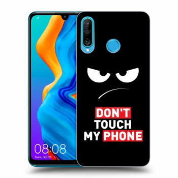 Θήκη για Huawei P30 Lite - Angry Eyes - Transparent