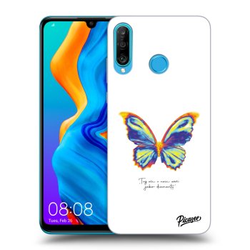 Θήκη για Huawei P30 Lite - Diamanty White