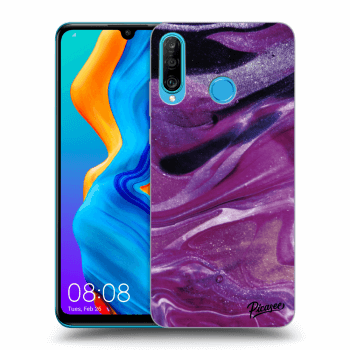 Θήκη για Huawei P30 Lite - Purple glitter