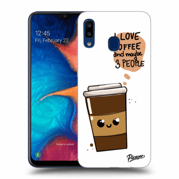 Θήκη για Samsung Galaxy A20e A202F - Cute coffee