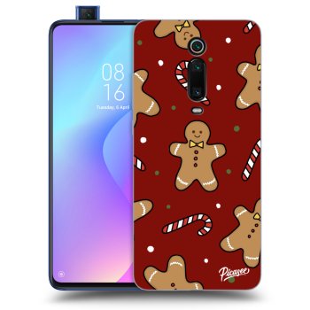 Picasee Μαύρη θήκη σιλικόνης για Xiaomi Mi 9T (Pro) - Gingerbread 2