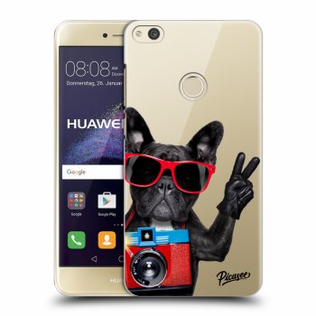 Picasee διαφανής θήκη σιλικόνης Huawei P9 Lite 2017 - French Bulldog