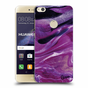 Θήκη για Huawei P9 Lite 2017 - Purple glitter