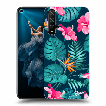 Θήκη για Honor 20 - Pink Monstera