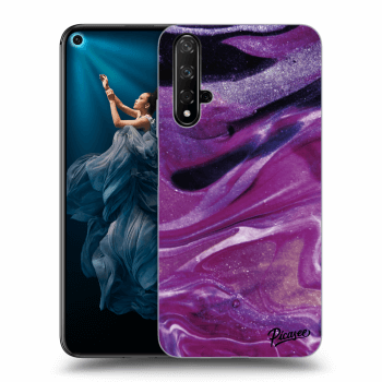 Θήκη για Honor 20 - Purple glitter