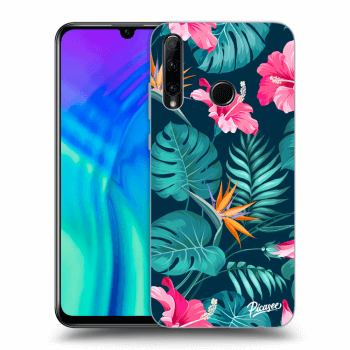 Θήκη για Honor 20 Lite - Pink Monstera