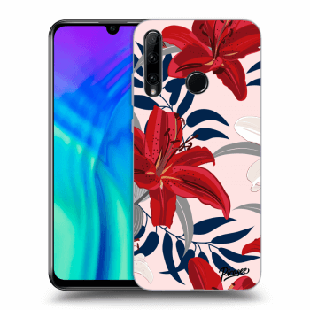 Θήκη για Honor 20 Lite - Red Lily
