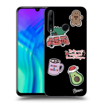 Picasee ULTIMATE CASE για Honor 20 Lite - Christmas Stickers