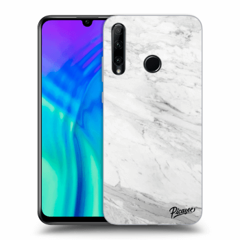 Θήκη για Honor 20 Lite - White marble