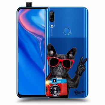 Picasee διαφανής θήκη σιλικόνης Huawei P Smart Z - French Bulldog