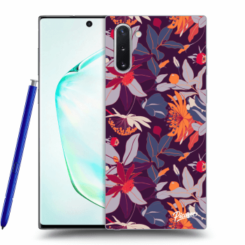 Θήκη για Samsung Galaxy Note 10 N970F - Purple Leaf