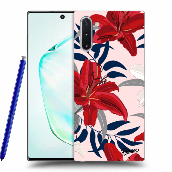 Θήκη για Samsung Galaxy Note 10 N970F - Red Lily