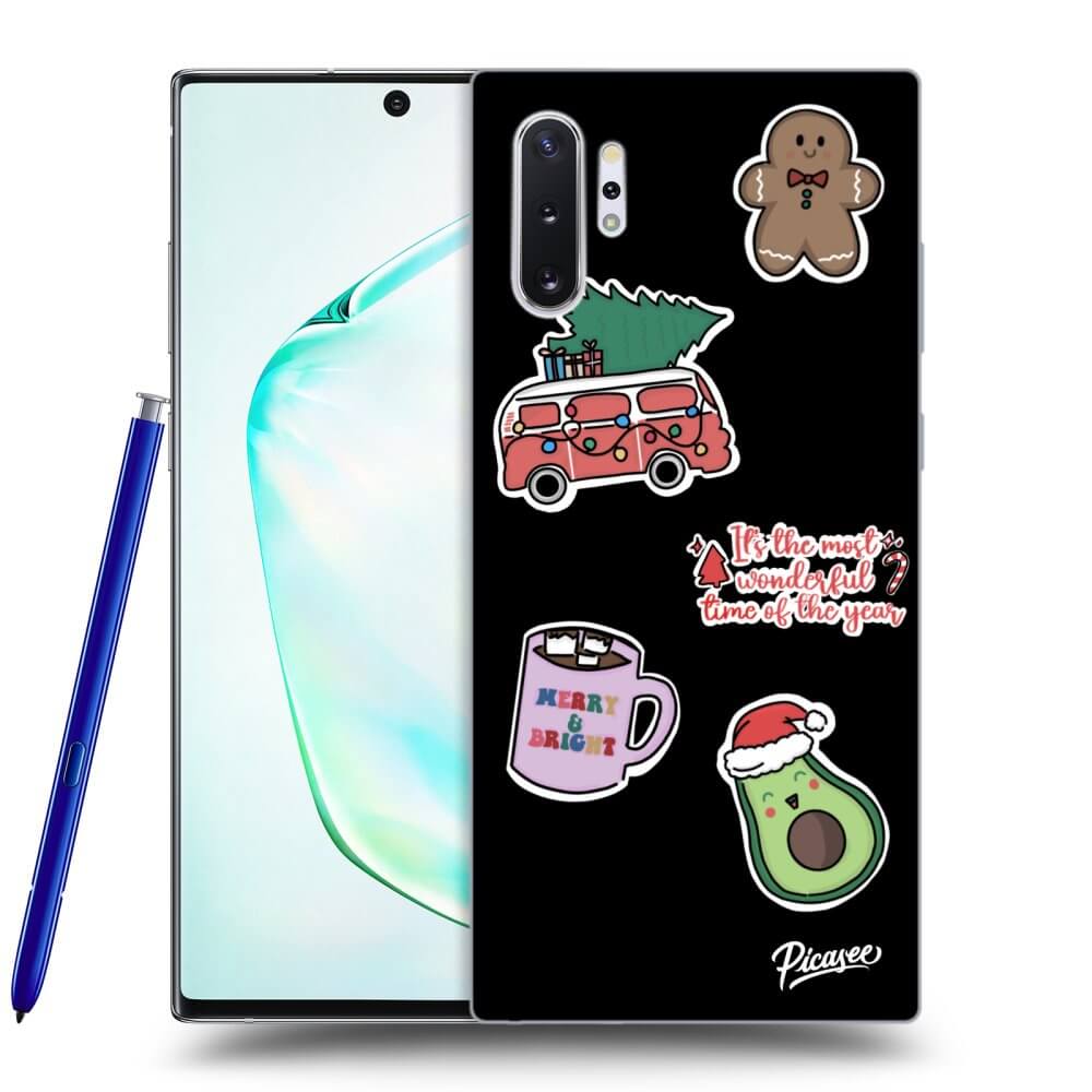 Picasee ULTIMATE CASE για Samsung Galaxy Note 10+ N975F - Christmas Stickers
