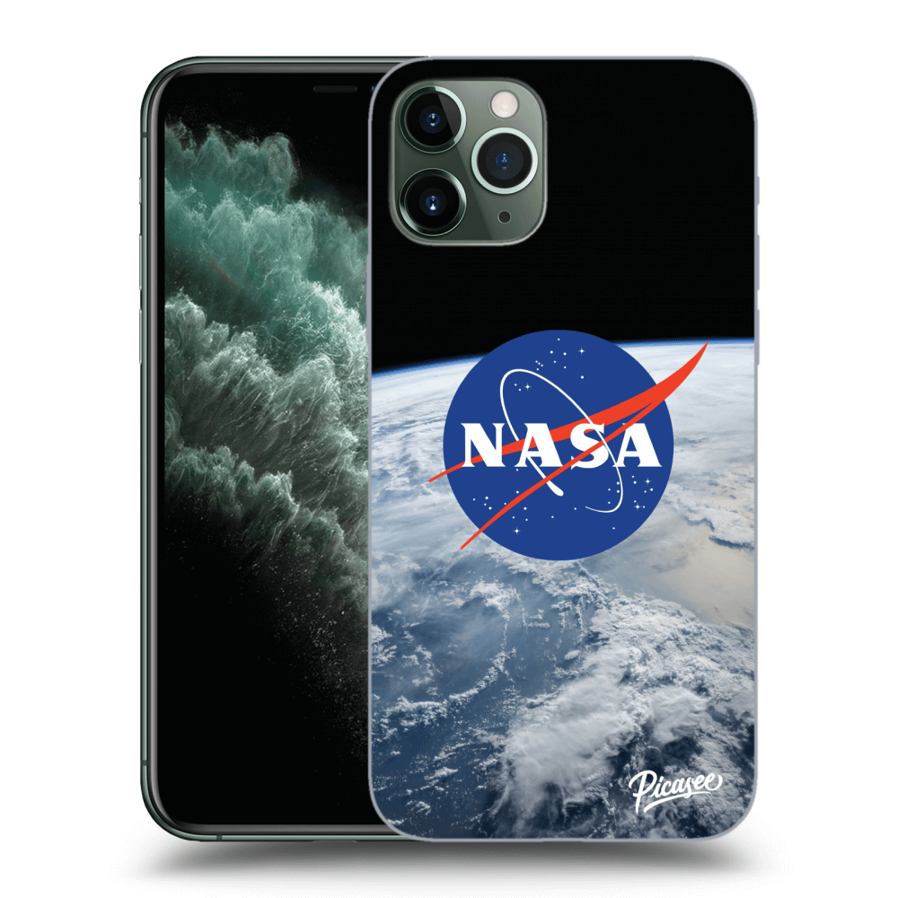 Picasee διαφανής θήκη σιλικόνης Apple iPhone 11 Pro - Nasa Earth