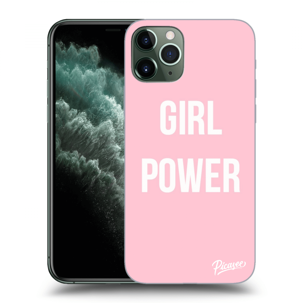 Picasee διαφανής θήκη σιλικόνης Apple iPhone 11 Pro - Girl power