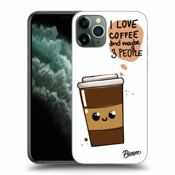 Picasee διαφανής θήκη σιλικόνης Apple iPhone 11 Pro - Cute coffee