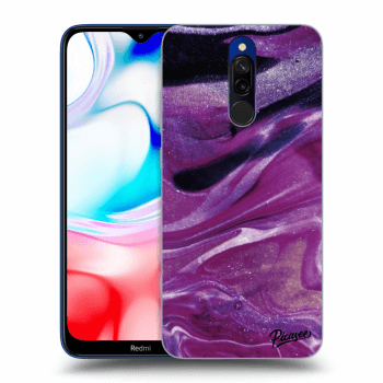 Θήκη για Xiaomi Redmi 8 - Purple glitter