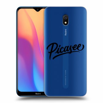 Picasee διαφανής θήκη σιλικόνης Xiaomi Redmi 8A - Picasee - black