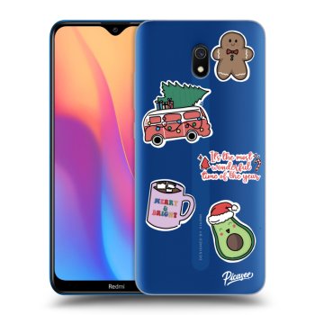 Θήκη για Xiaomi Redmi 8A - Christmas Stickers