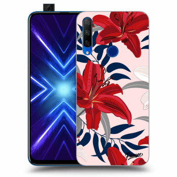 Θήκη για Honor 9X - Red Lily