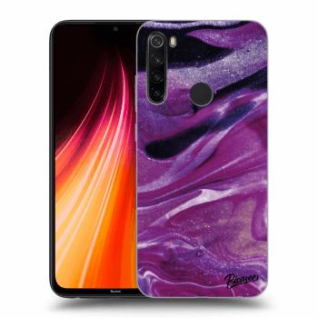 Θήκη για Xiaomi Redmi Note 8T - Purple glitter