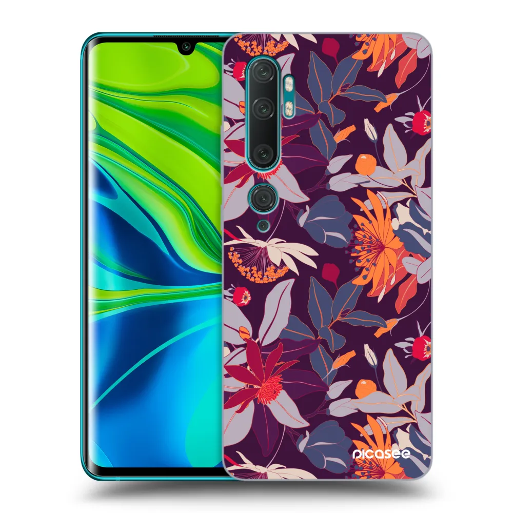 Picasee ULTIMATE CASE για Xiaomi Mi Note 10 (Pro) - Purple Leaf