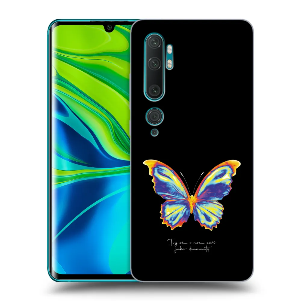 Picasee ULTIMATE CASE για Xiaomi Mi Note 10 (Pro) - Diamanty Black