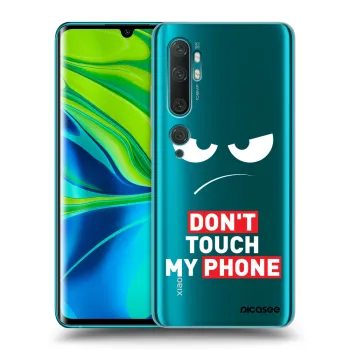 Picasee διαφανής θήκη σιλικόνης Xiaomi Mi Note 10 (Pro) - Angry Eyes - Transparent