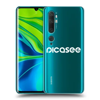 Picasee διαφανής θήκη σιλικόνης Xiaomi Mi Note 10 (Pro) - Picasee - new logo - white