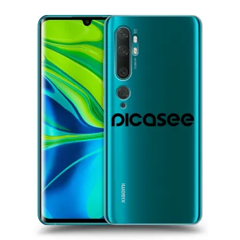 Picasee διαφανής θήκη σιλικόνης Xiaomi Mi Note 10 (Pro) - Picasee - new logo - black