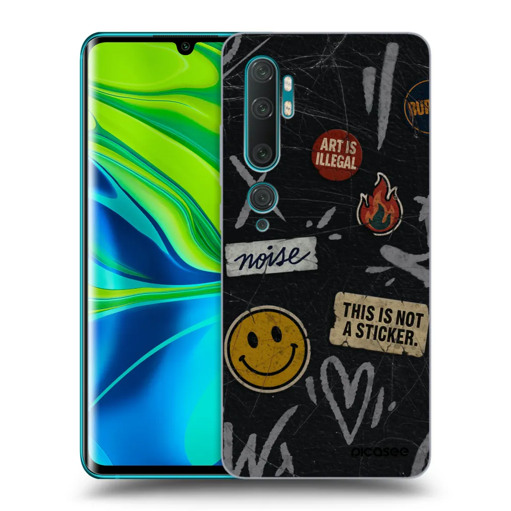 Picasee ULTIMATE CASE για Xiaomi Mi Note 10 (Pro) - STICKERS x TAGS