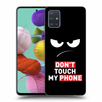 Θήκη για Samsung Galaxy A51 A515F - Angry Eyes - Transparent