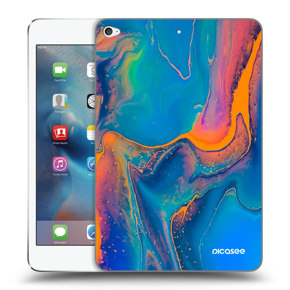 Picasee διαφανής θήκη σιλικόνης Apple iPad mini 4 - Rainbow