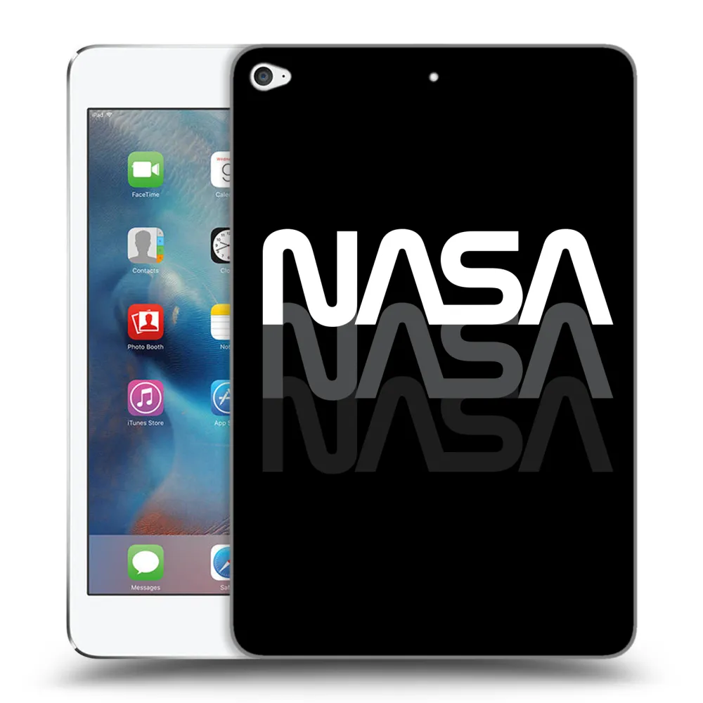 Picasee διαφανής θήκη σιλικόνης Apple iPad mini 4 - NASA Triple