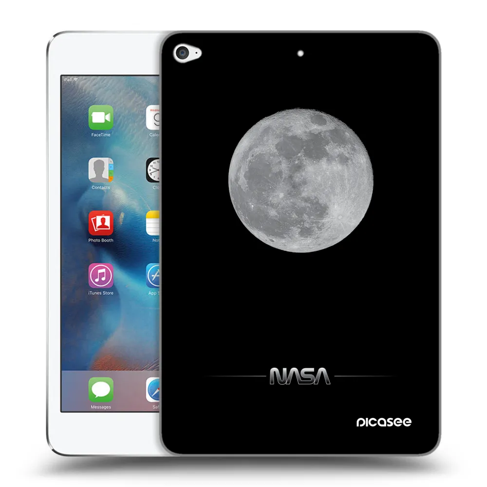 Picasee διαφανής θήκη σιλικόνης Apple iPad mini 4 - Moon Minimal