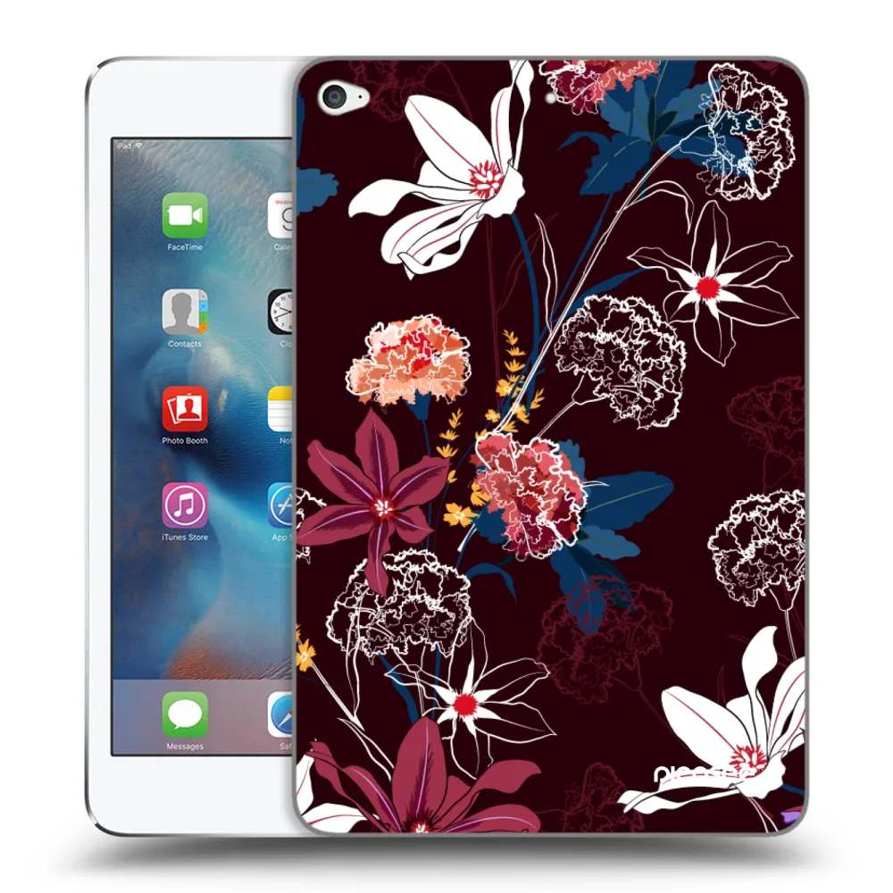 Picasee διαφανής θήκη σιλικόνης Apple iPad mini 4 - Dark Meadow